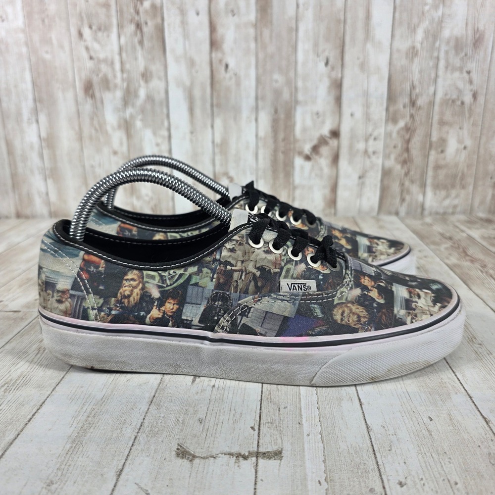 Vans Authentic Star Wars Collage Low Top Sneakers Women US 8.5‎
